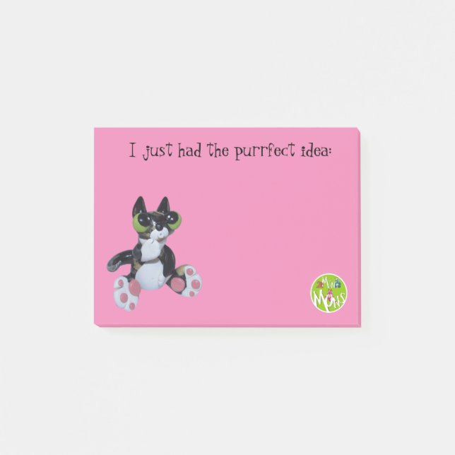 The Purrfect Post-it® Notes 4 x 3 (Front)