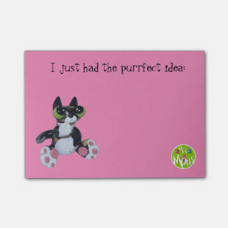The Purrfect Post-it® Notes 4 x 3