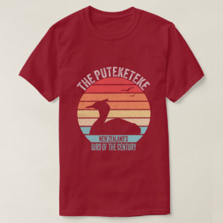 The Puteketeke New Zealand's Bird Of The Century T-Shirt