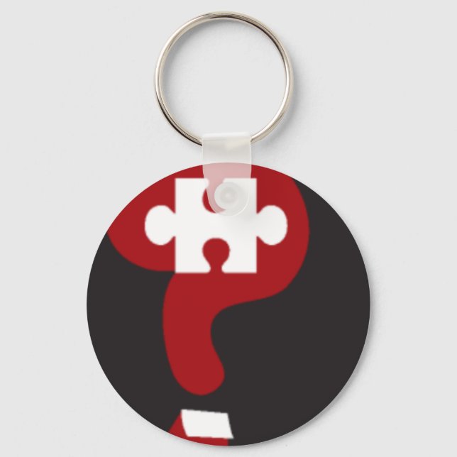 The Puzzle Hub Logo Key Ring (Front)