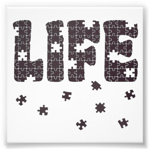 The Puzzle Of Life Photo Print