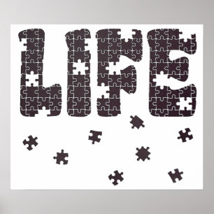 The Puzzle Of Life Poster