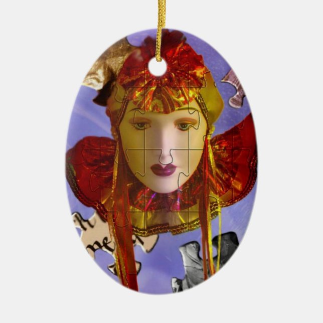 The Puzzler Ornament (Front)
