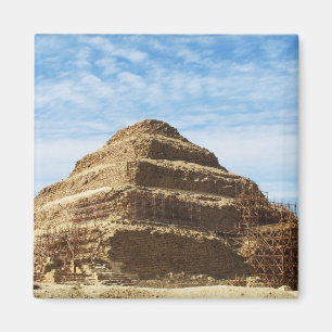 The Pyramid of Djoser - Saqqara, Egypt Magnet