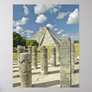 The Pyramid of Kukulkan Poster
