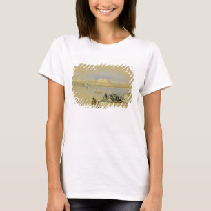 The Pyramids at Giza, near Cairo (w/c) T-Shirt