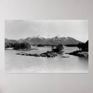 The Pyramids at Sitka, Alaska Photograph Poster