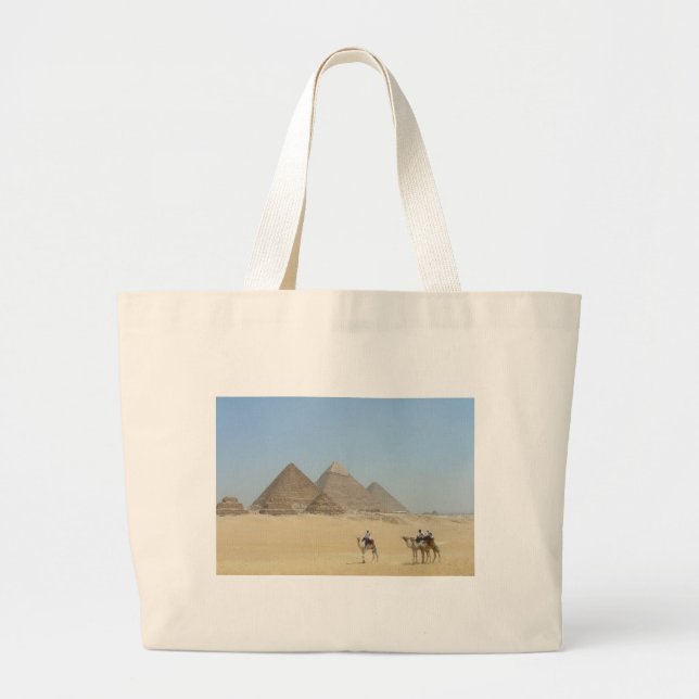 The Pyramids Large Tote Bag (Front)