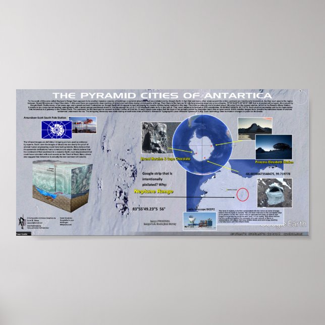 The Pyramids of Antarctica Poster (Front)