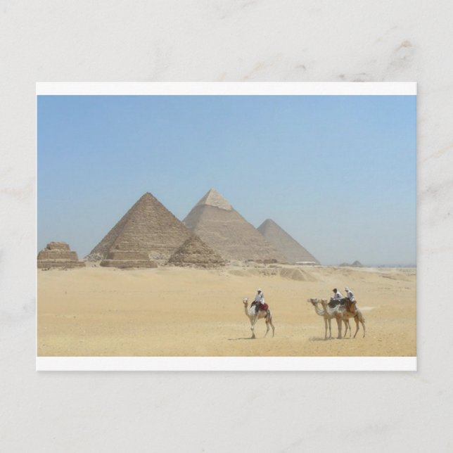 The Pyramids Postcard (Front)