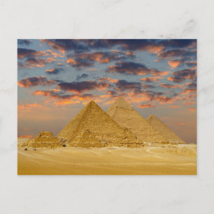 The pyramids postcard