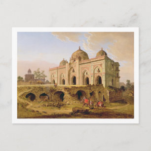 The Qal' A-l-Kuhna Masjid, Purana Qila, Delhi, c.1 Postcard