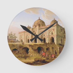 The Qal' A-l-Kuhna Masjid, Purana Qila, Delhi, c.1 Round Clock