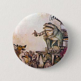 The Quack Frog 6 Cm Round Badge