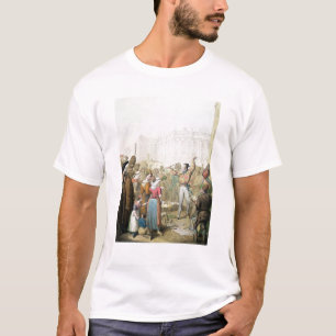 The Quai d'Ecole, Paris, 1831 T-Shirt