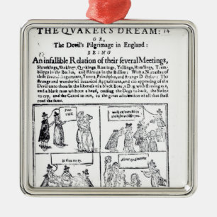 The Quakers Dream Metal Ornament