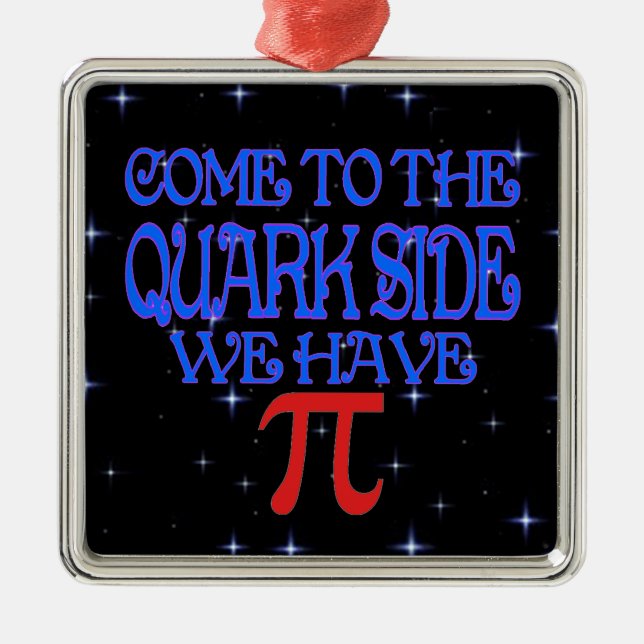 The Quark Side Metal Tree Decoration (Front)
