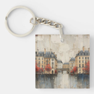 The Quarters Design 01  Key Ring