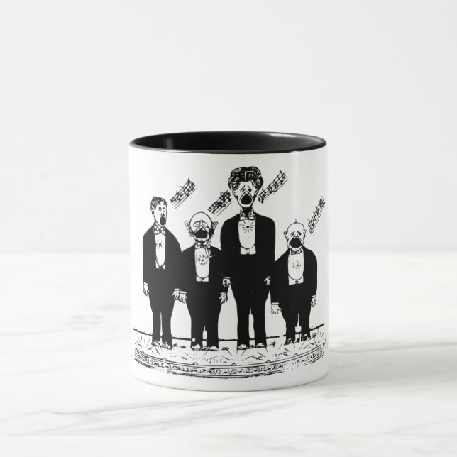The Quartet, singing Mug (Center)