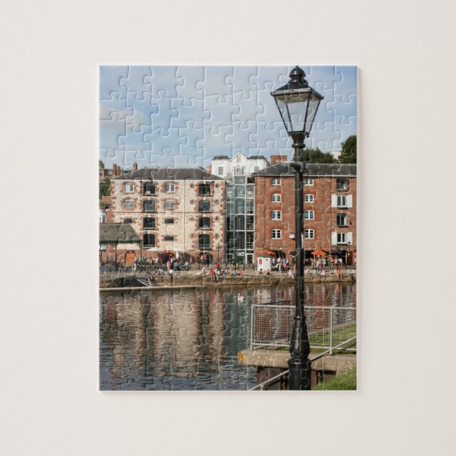 The Quay, Exeter, Devon, UK Jigsaw Puzzle (Vertical)