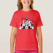 The Queen and Her Court, Girls Youth t-Shirt,