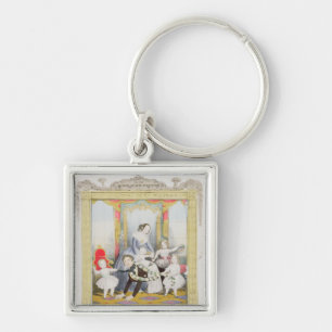 The Queen and Prince Albert at Home Key Ring