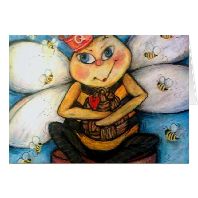 The Queen "B" of The Hive (Front Horizontal)