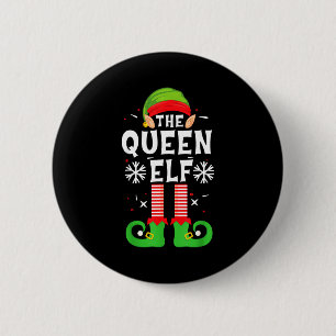 The Queen Elf Christmas Family Matching Pajamas Qu 6 Cm Round Badge
