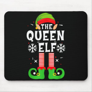The Queen Elf Christmas Family Matching Pajamas Qu Mouse Pad