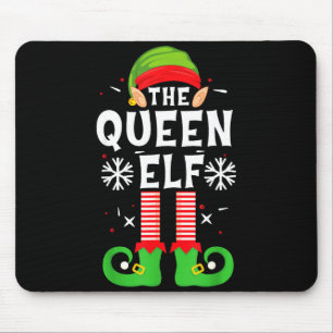 The Queen Elf Christmas Family Matching Pajamas Qu Mouse Pad
