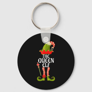 The Queen Elf Family Matching Christmas 2023 Key Ring