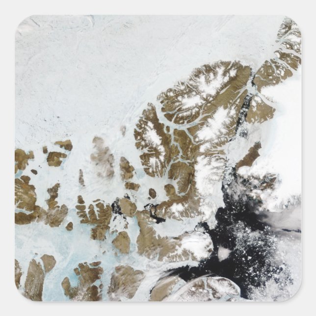 The Queen Elizabeth Islands 2 Square Sticker (Front)