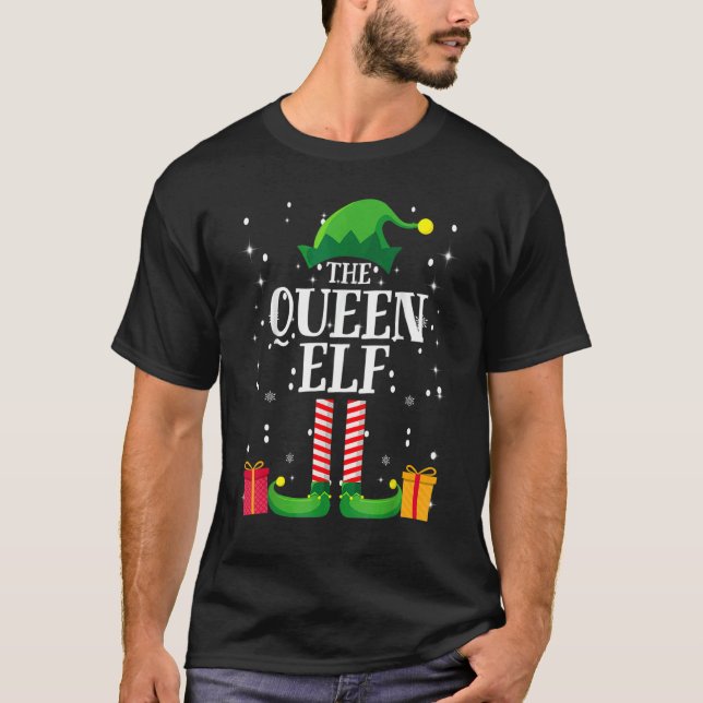 The Queen Group Matching Family Christmas Holiday T-Shirt (Front)