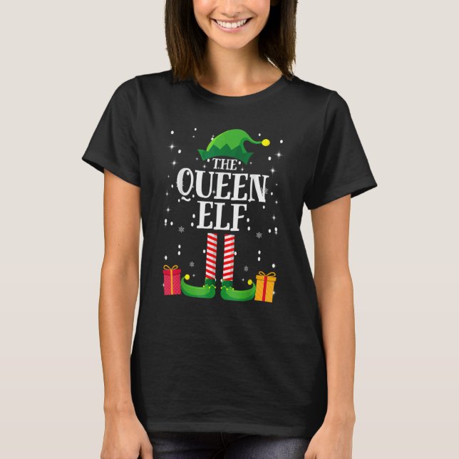 The Queen Group Matching Family Christmas Holiday T-Shirt (Front)