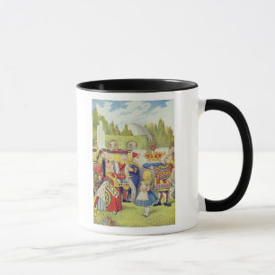 The Queen has come! And isn't she angry.' Mug