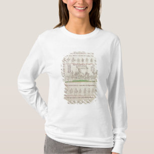 The Queen in her Litter T-Shirt