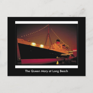 The Queen Mary at Long Beach Postcard