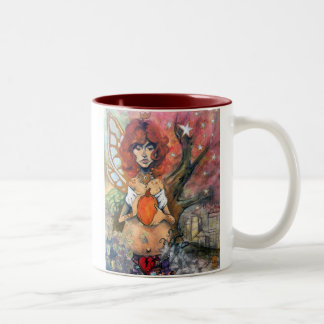 The Queen of Autumn Two-Tone Coffee Mug