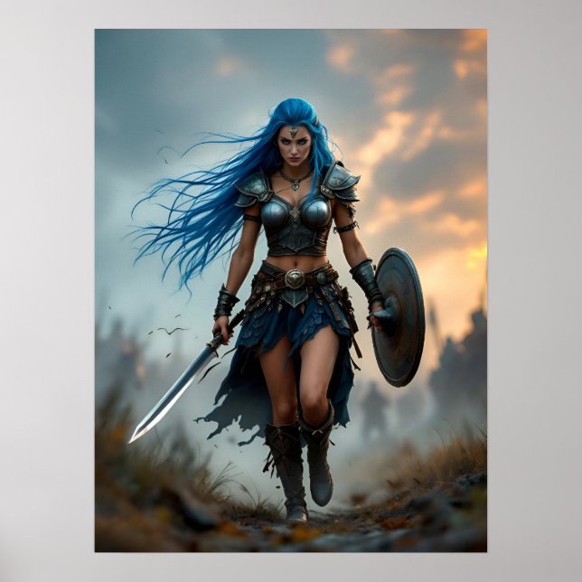 The Queen of Battle  Poster (Front)