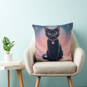 The Queen Of Black Cat Heaven Cushion