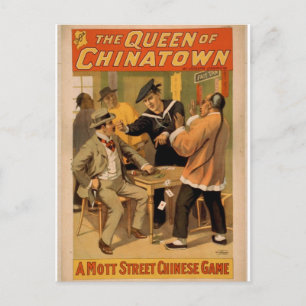 The Queen of Chinatown Postcard