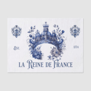 The Queen of France II Tissue Paper