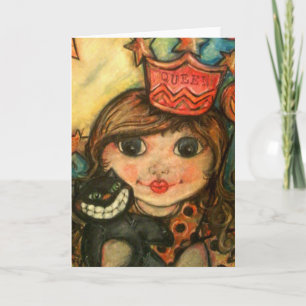 The Queen of Halloween Card