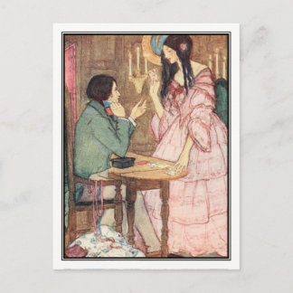 The Queen of Hearts by Florence Harrison Postcard