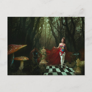 The Queen of Hearts Postcard