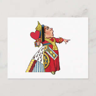 THE QUEEN OF HEARTS POSTCARD