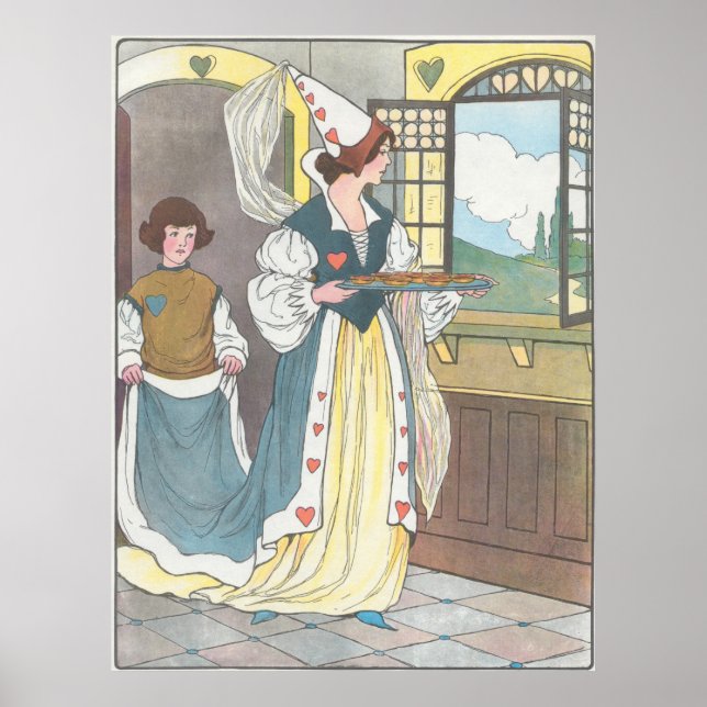 The Queen of Hearts, She made some tarts Poster (Front)