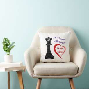 The Queen of My Heart Cushion