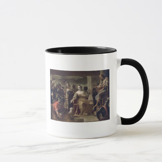 The Queen of Sheba before Solomon Mug (Right)