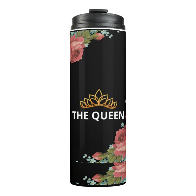 THE QUEEN water bottle (Front)